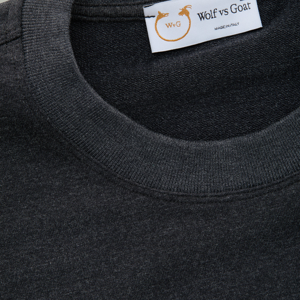 
                  
                    Crewneck Set Sleeve Bleach Sweatshirt Bamboo Sorona Black
                  
                