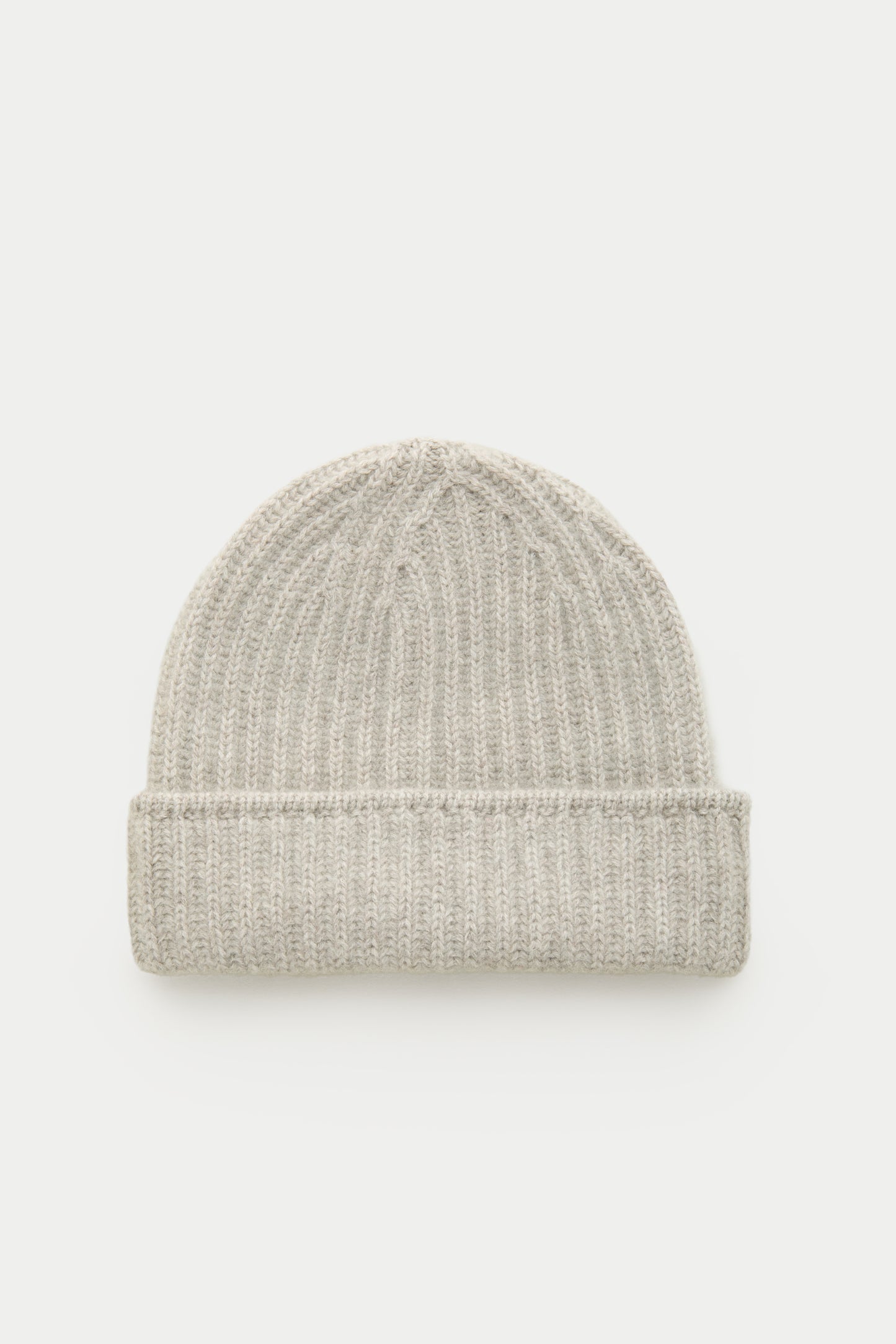 Wide Cuff Cashmere Beanie Dove