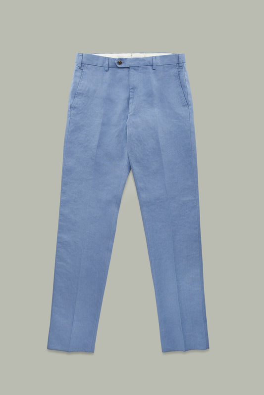 Franco Linen Trouser Celestial Blue