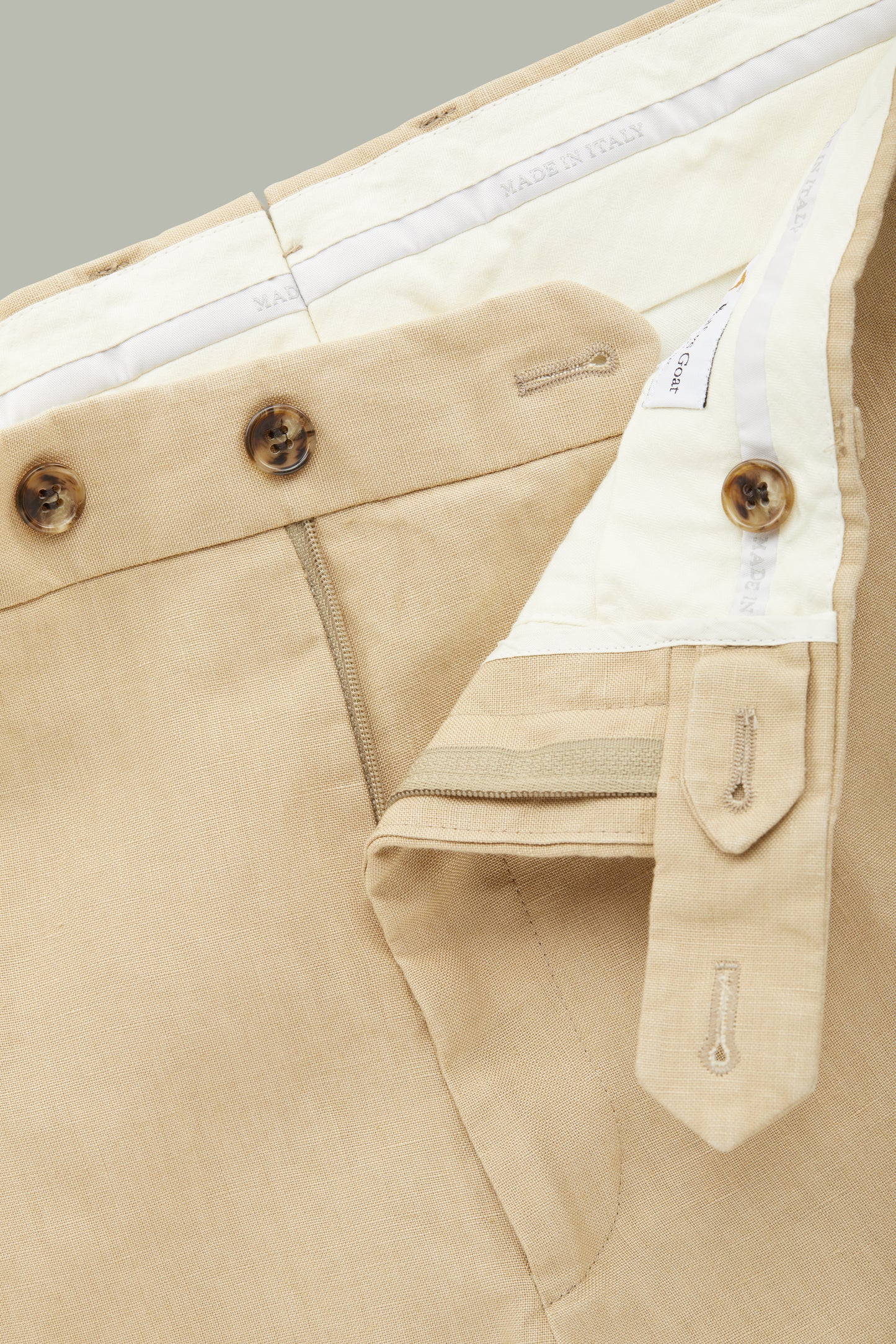 Franco Linen Trouser Sabbia