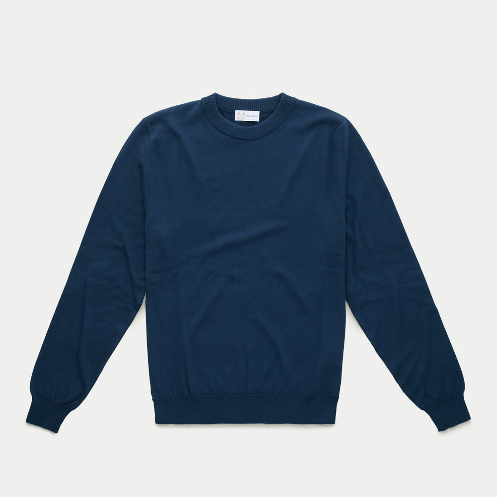 Wool Crewneck Sweater Ardesia
