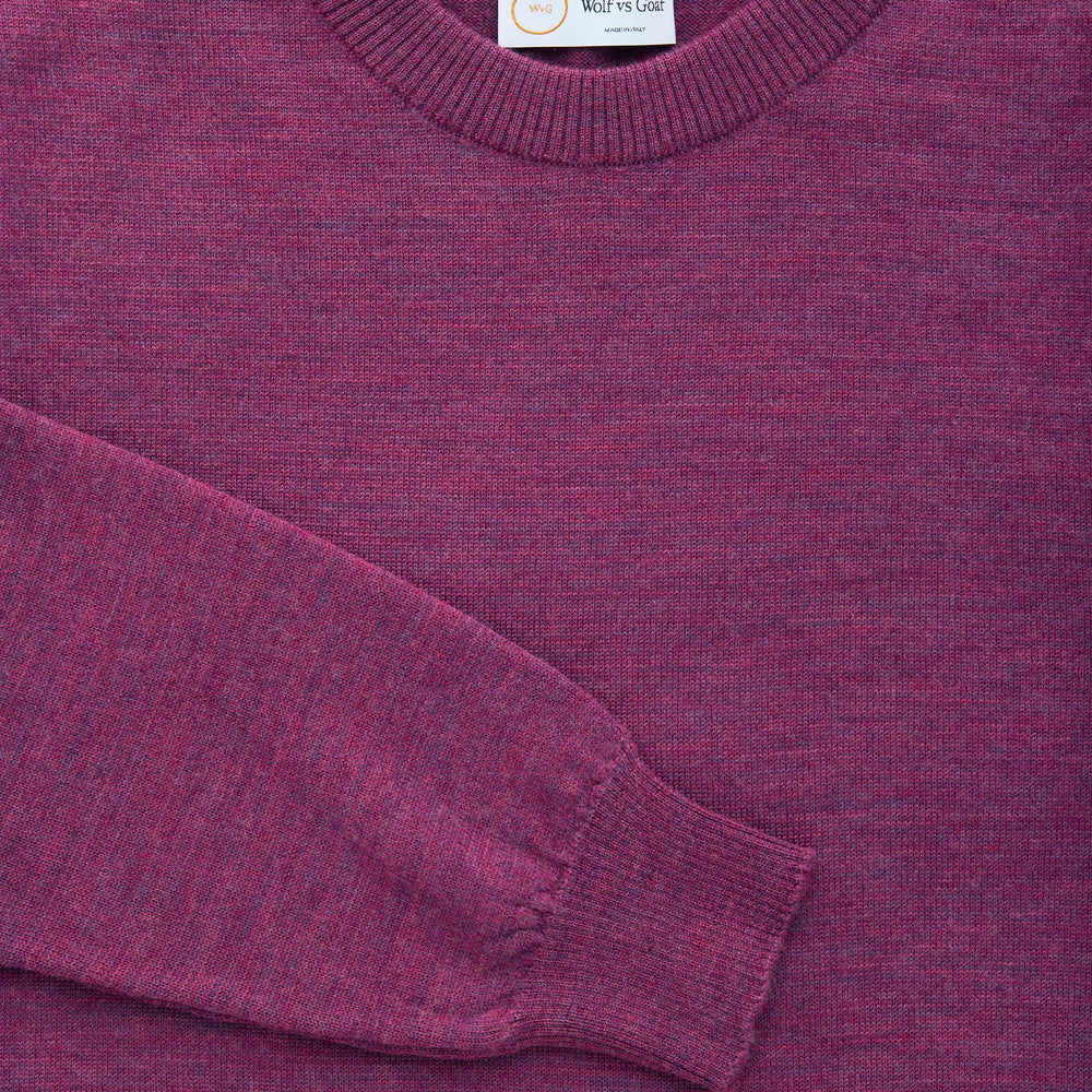 
                  
                    Wool Crewneck Sweater Purple
                  
                