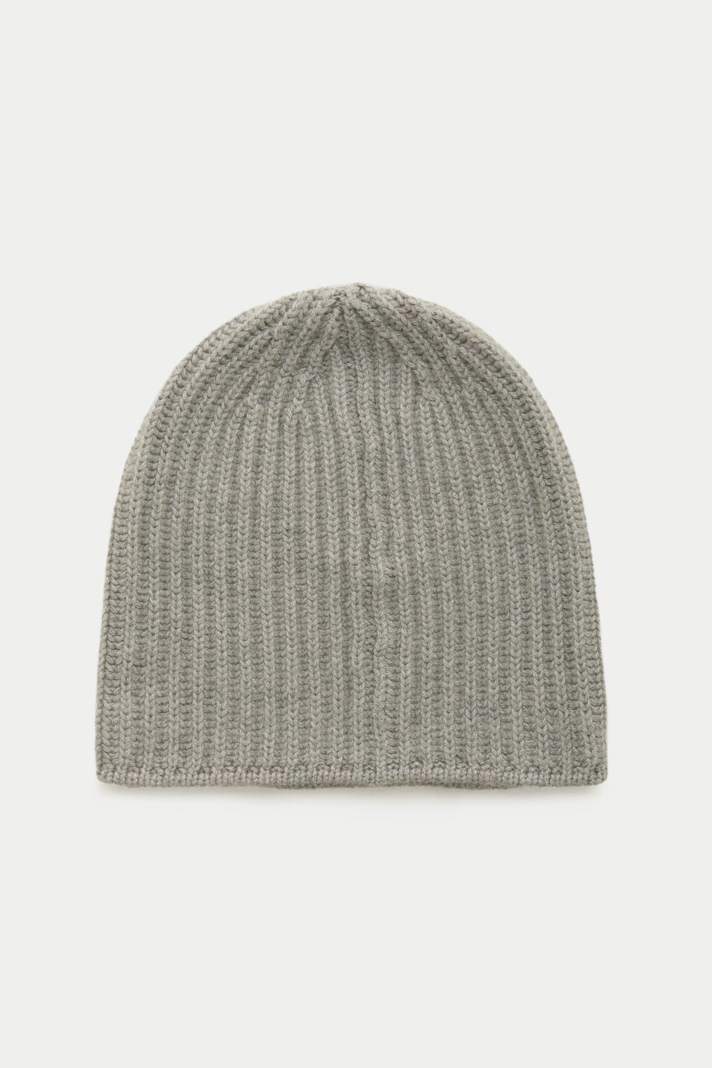 Watch Cap Cashmere Beanie Grigio Chiaro