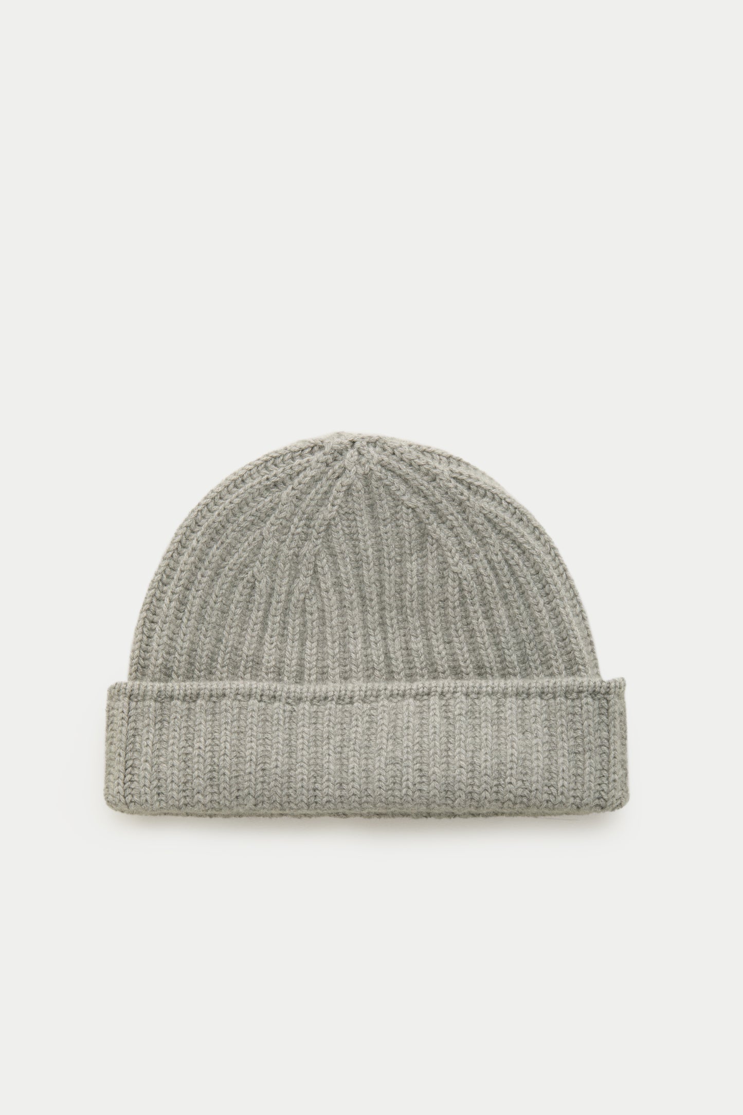 Watch Cap Cashmere Beanie Grigio Chiaro