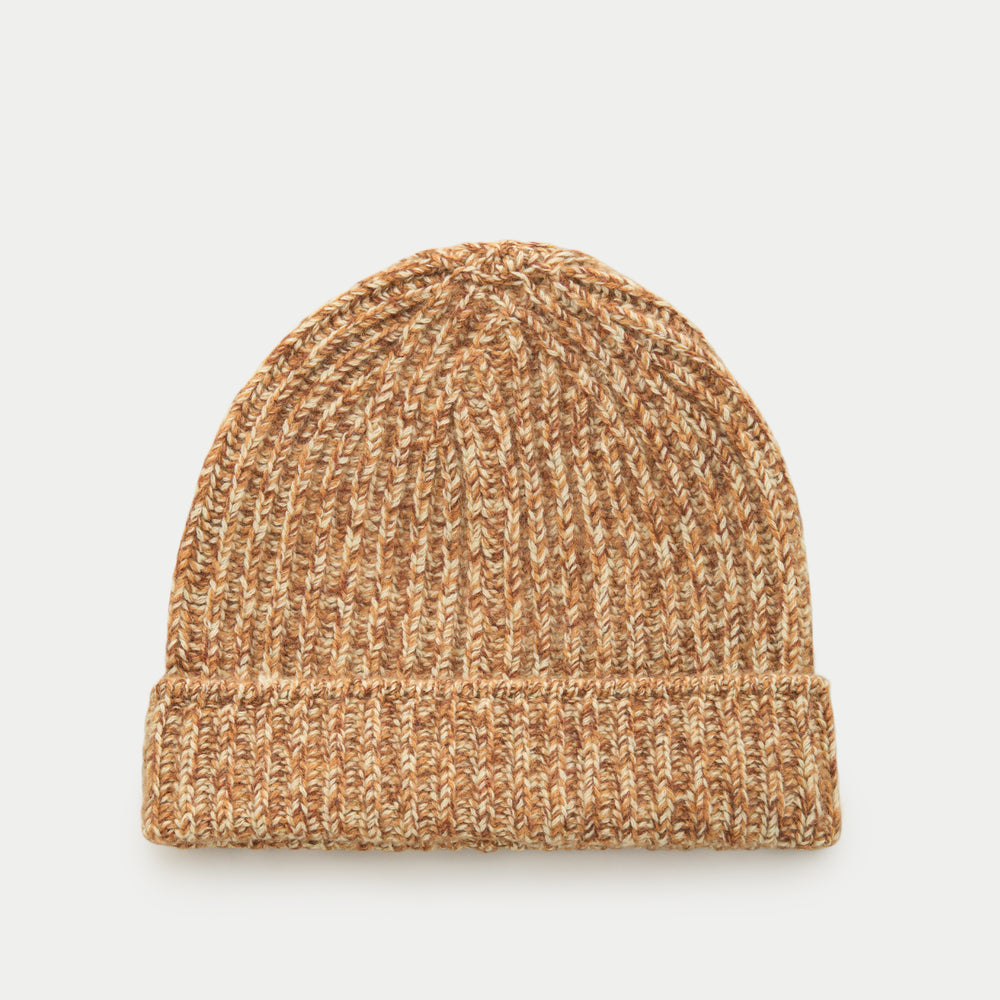 Wide Cuff Cashmere Beanie Honeywood