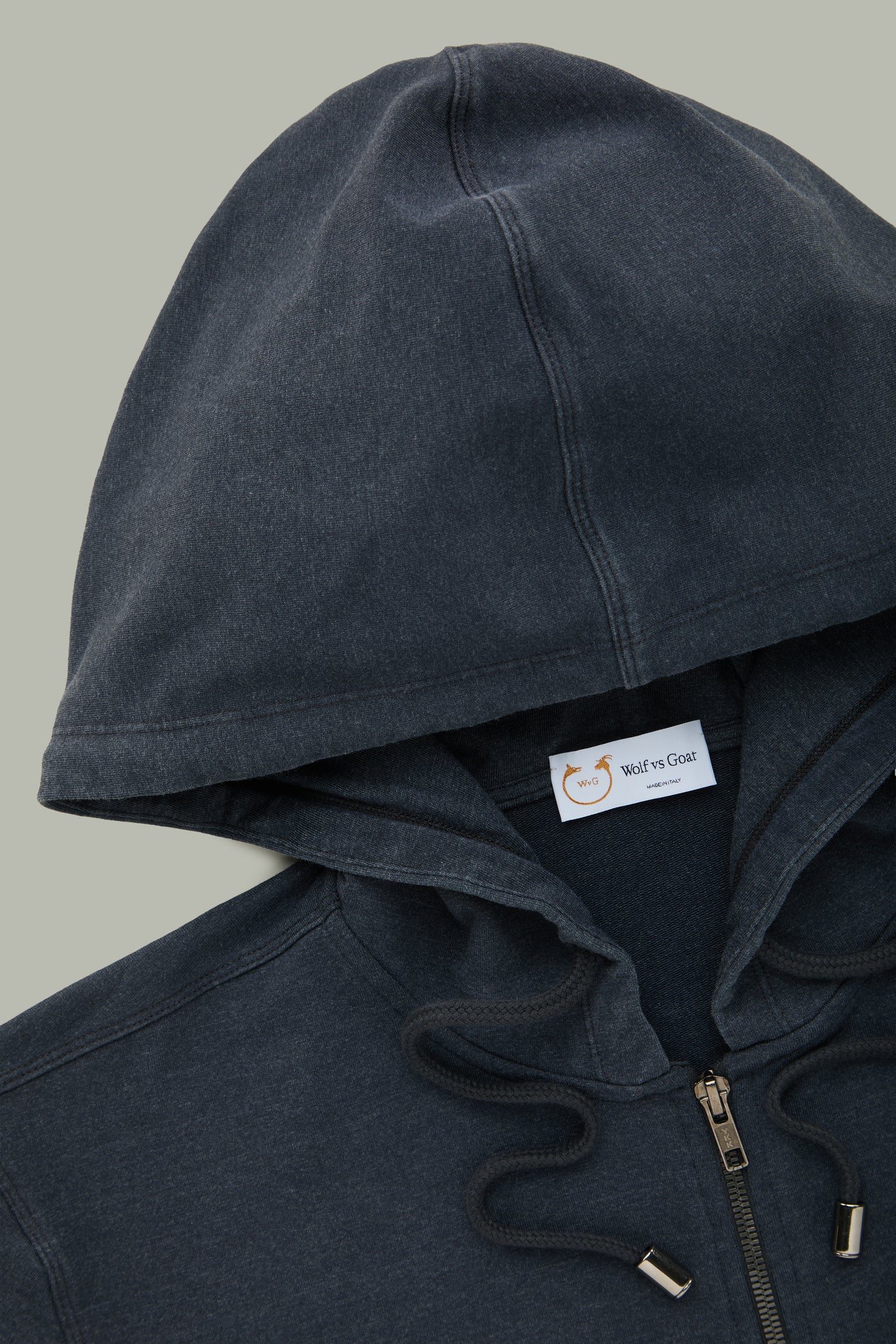 Bamboo Sorona Zip Up Hoodie Dark Navy