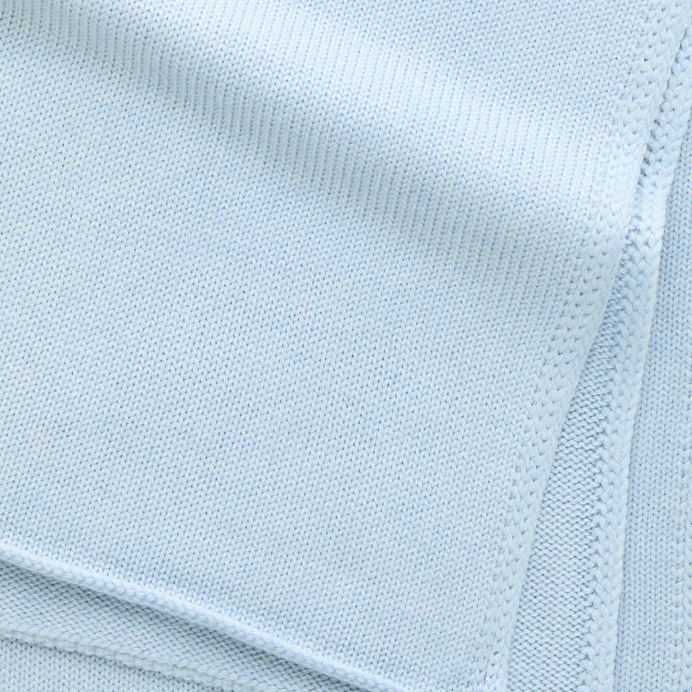 Knitted Maglia Rasata Wool Scarf Icicle