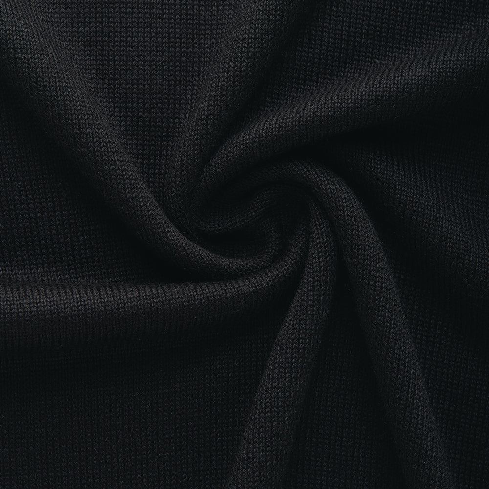 
                  
                    Bamboo Cashmere Knitted Short Sleeve Polo Black
                  
                