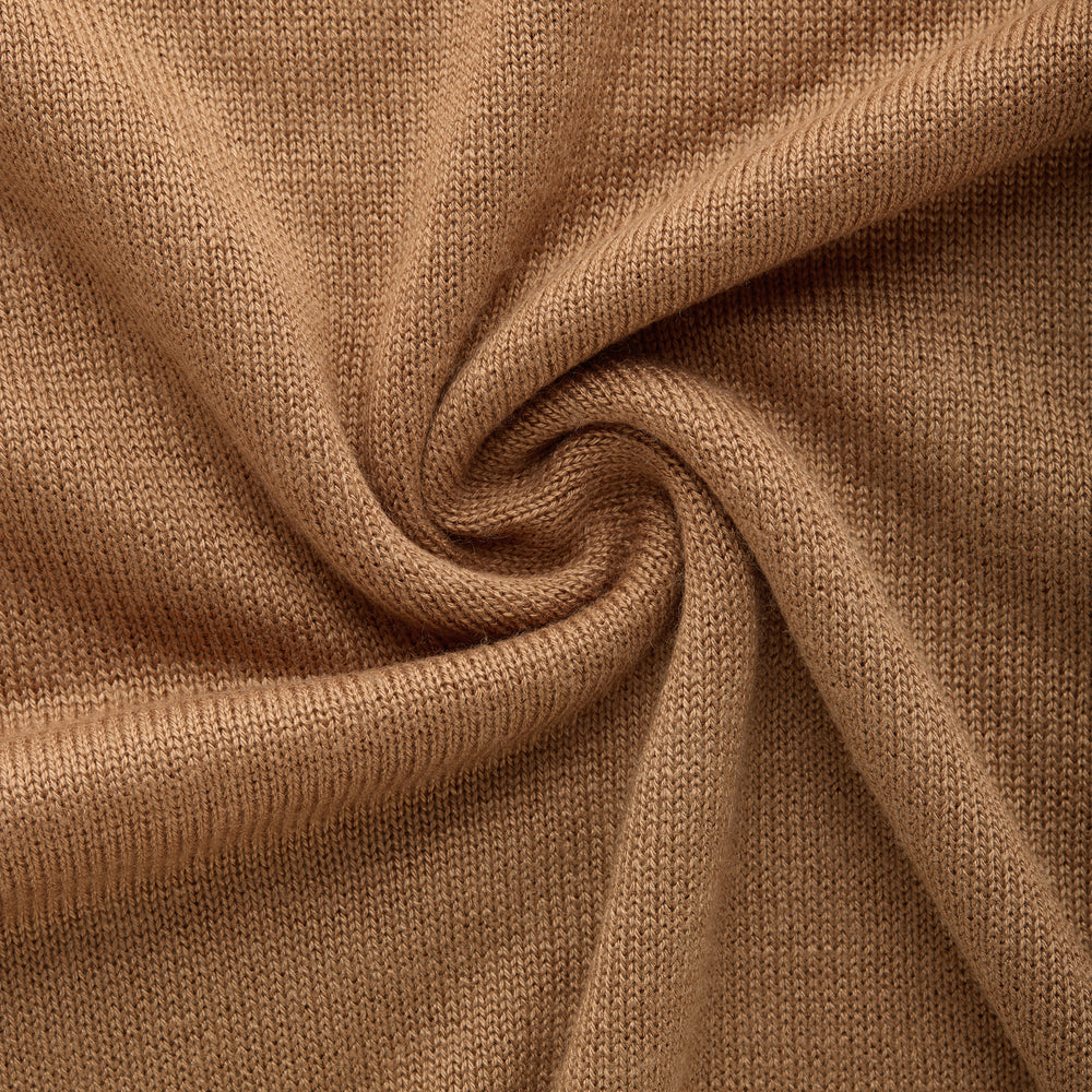 
                  
                    Bamboo Cashmere Knitted Short Sleeve Polo Camel
                  
                