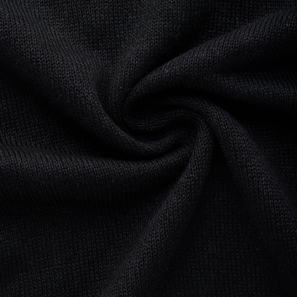 
                  
                    Long Sleeve Knitted Linen Cotton Roll Neck Black
                  
                