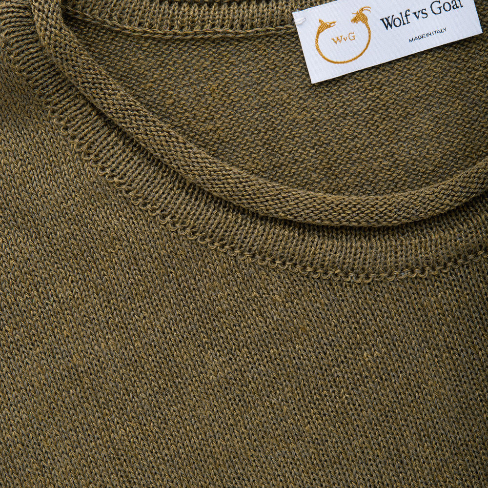 
                  
                    Long Sleeve Knitted Linen Cotton Roll Neck Forest
                  
                