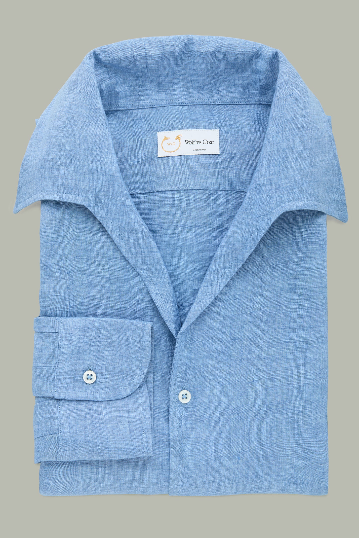 Capri Long Sleeve Linen Shirt Oxford Blue