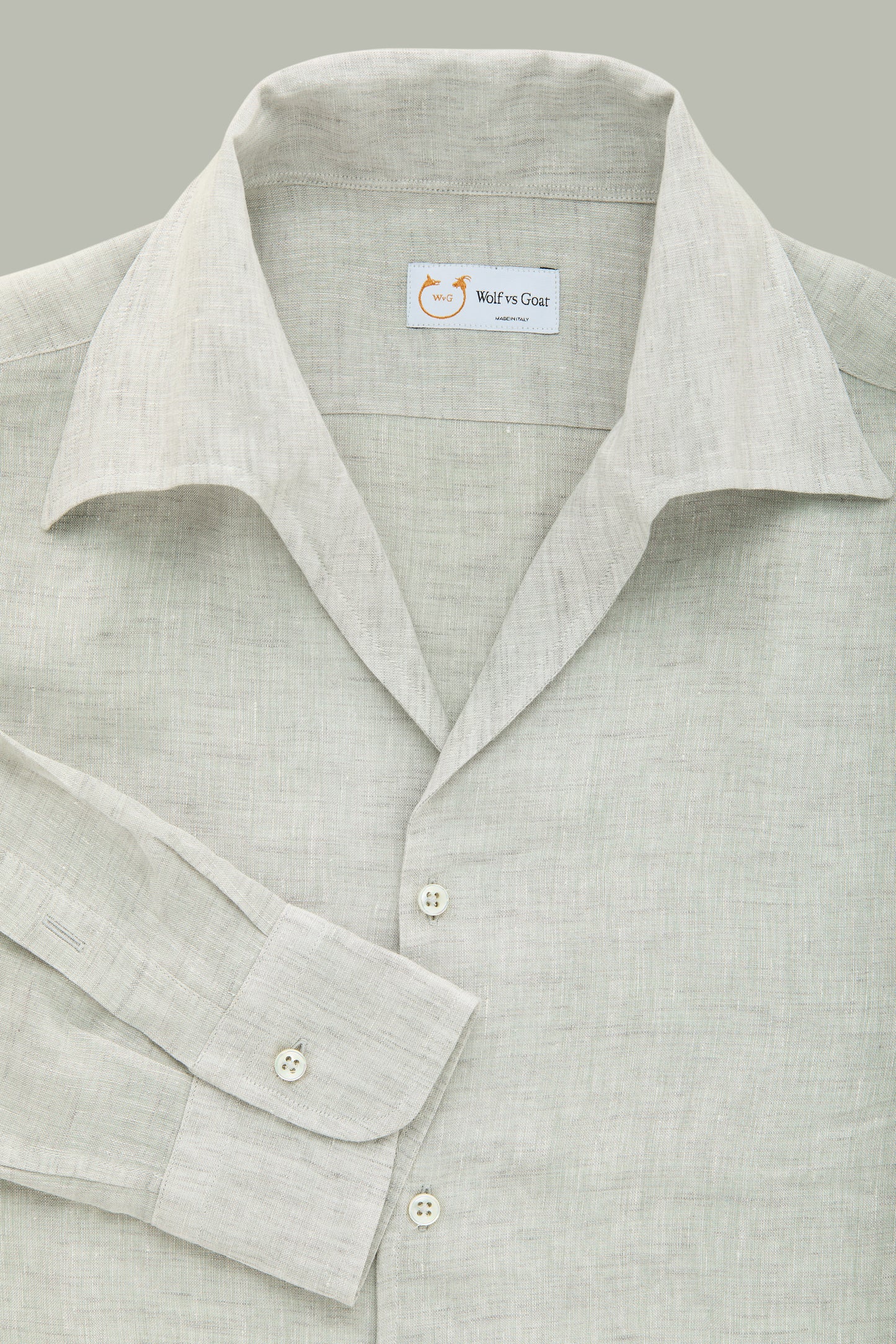 Capri Long Sleeve Linen Shirt White