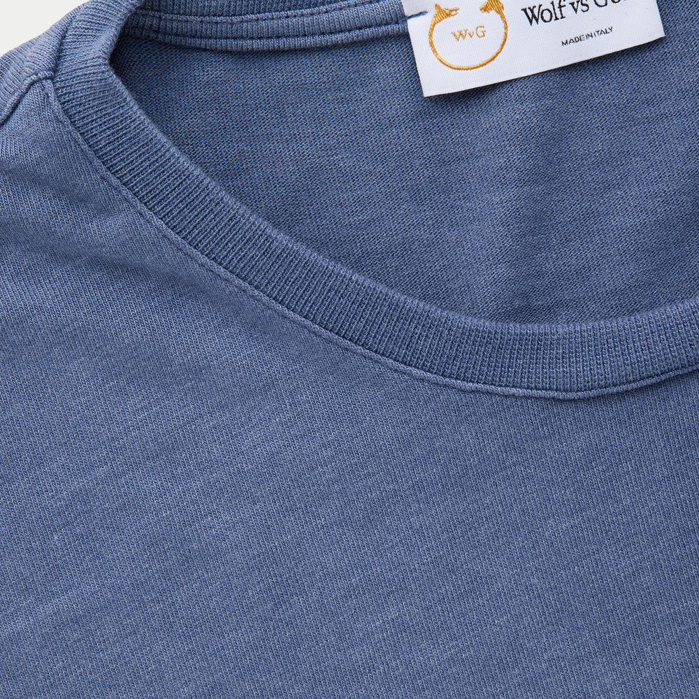 
                  
                    Long Sleeve Heavyweight Bamboo Sorona Jersey Crewneck Costal Fjord
                  
                