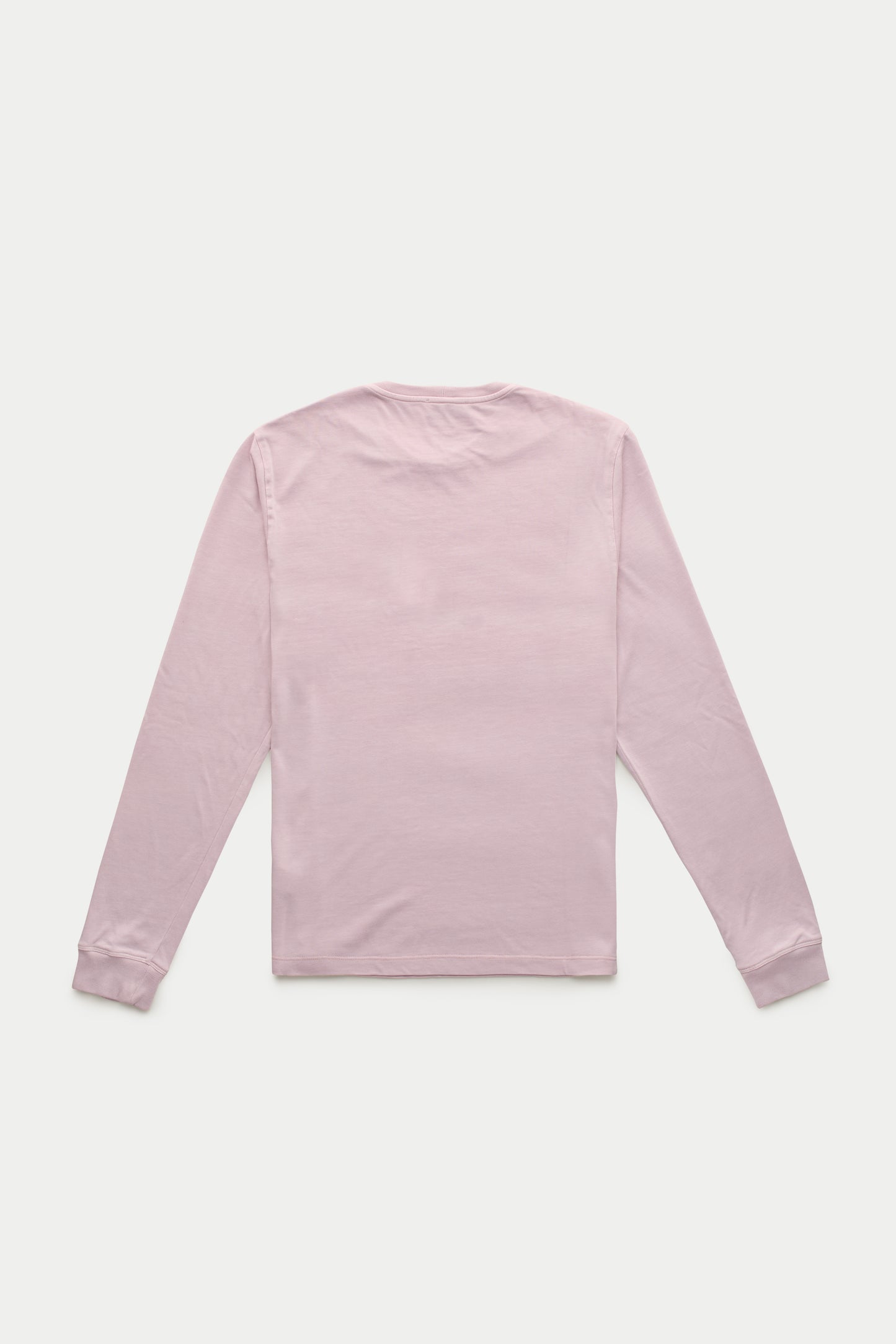 Heavyweight Long Sleeve Bamboo Sorona Jersey Crewneck Burnished Lilac