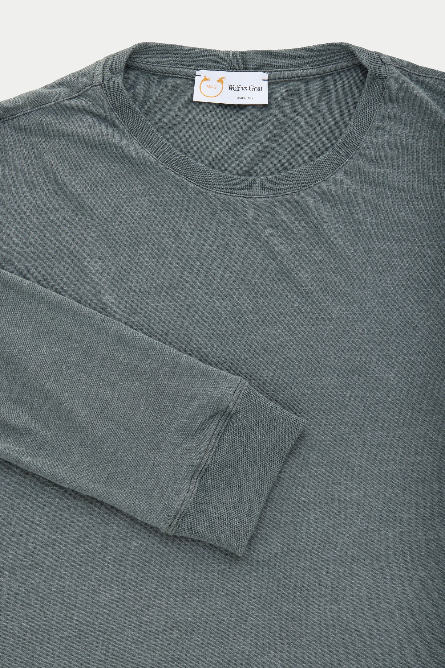 Bamboo Sorona Long Sleeve Crew Neck T-Shirt Darkest Spruce