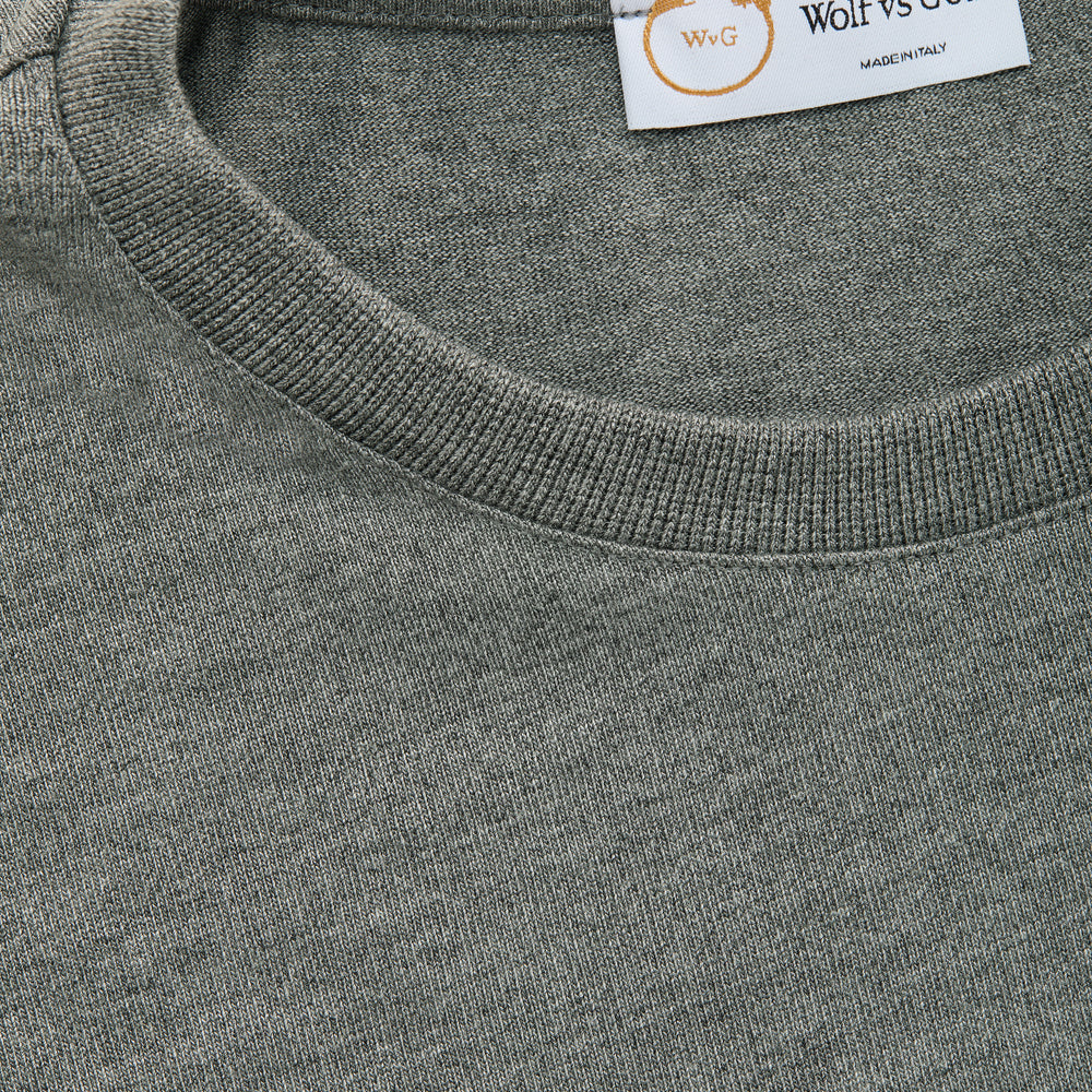 
                  
                    Heavyweight Long Sleeve Bamboo Sorona Jersey Crewneck Grey
                  
                
