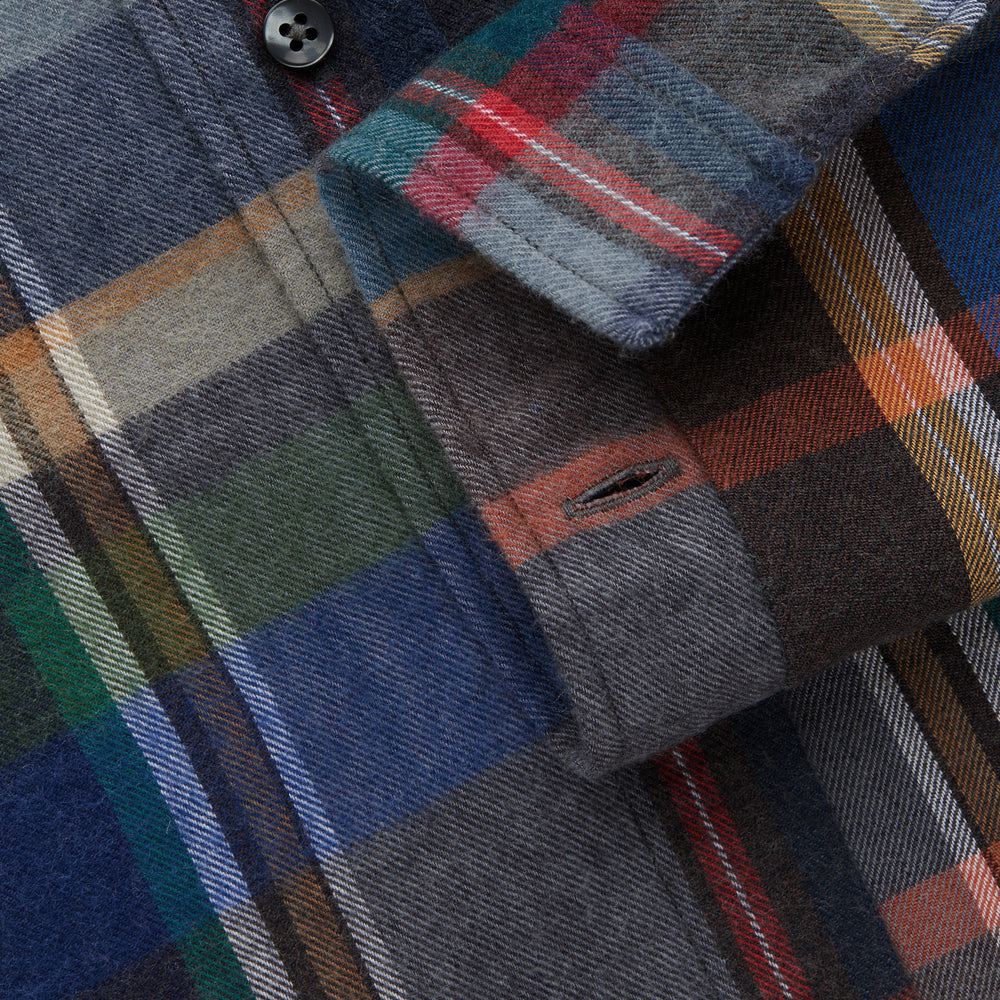 
                  
                    Wool Cotton Regular Button Down Shirt Woolshire
                  
                