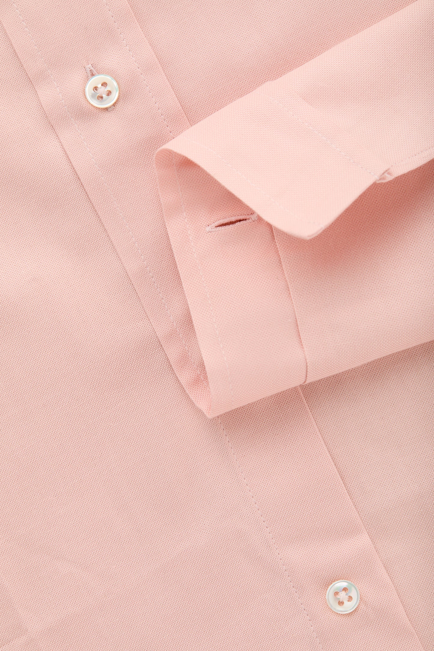 Garment Dyed Oxford Long Sleeve Regular After-Dinner Silver Pink