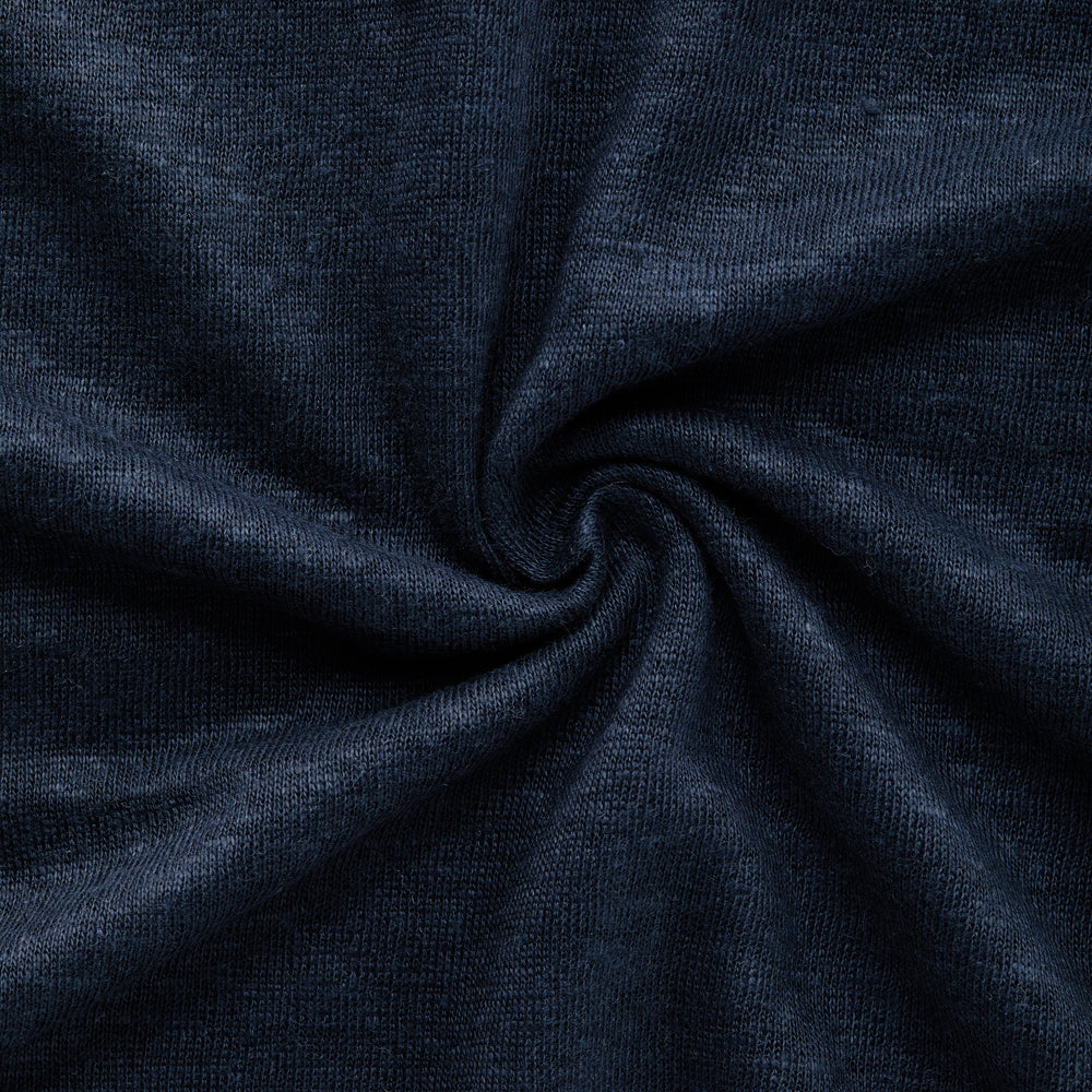 
                  
                    Short Sleeve Linen Crew Neck Tee Navy
                  
                