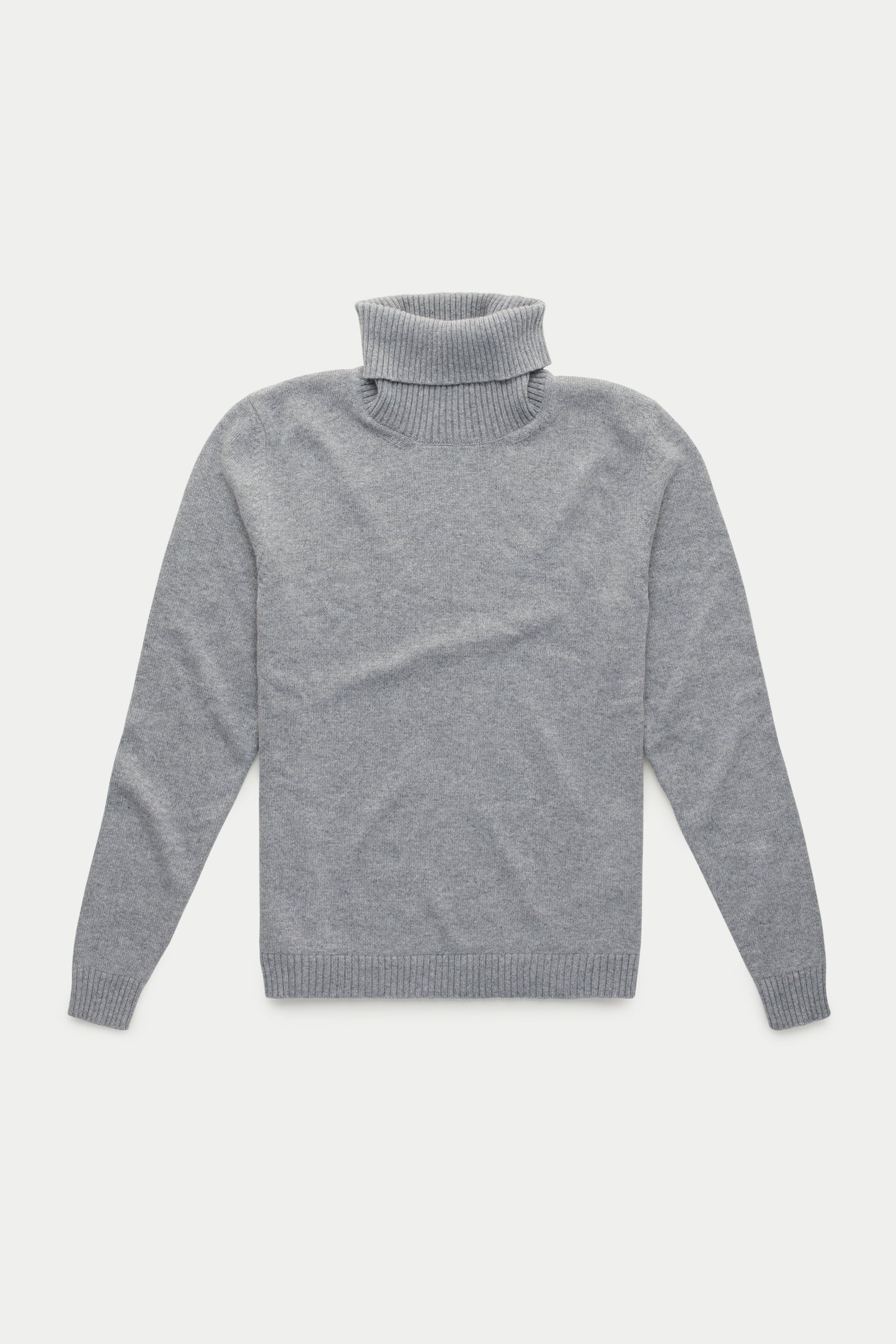 Baby Cashmere Knitted Long Sleeve Turtleneck Flannel