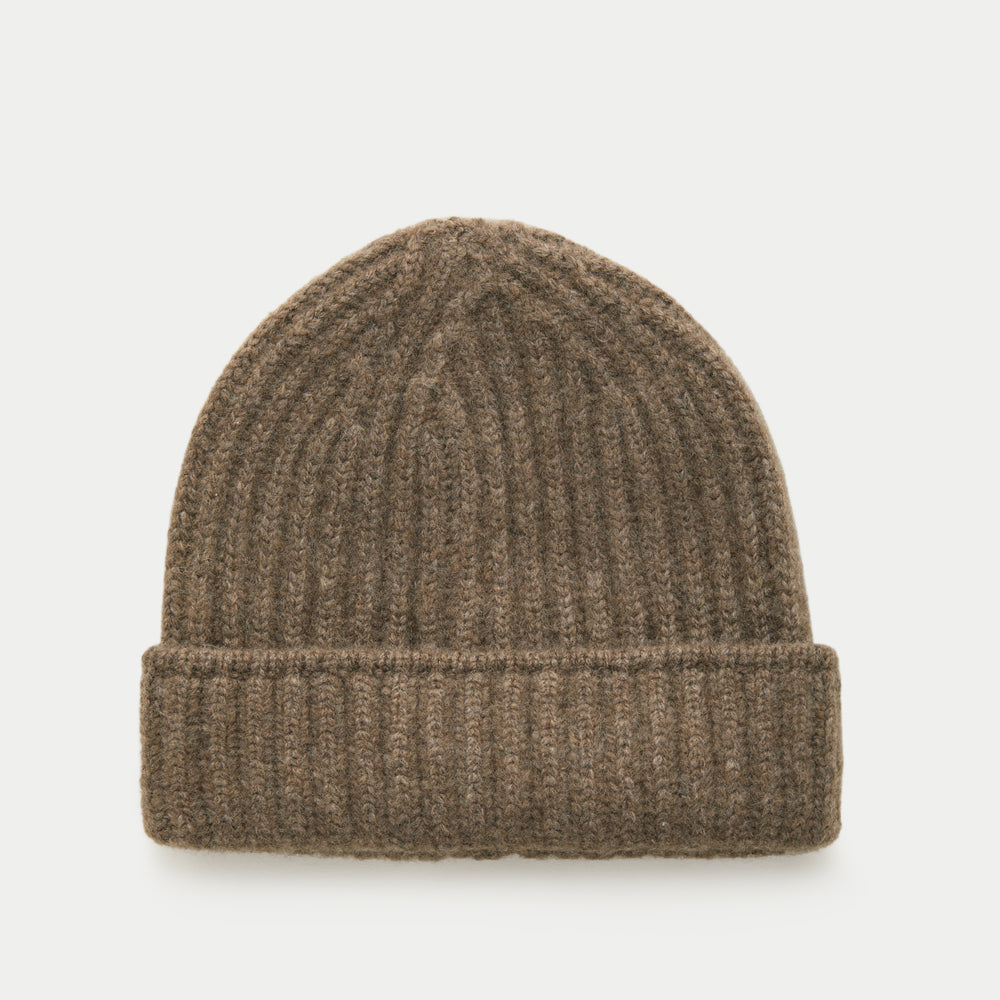 Watch Cap Cashmere Beanie Mogano