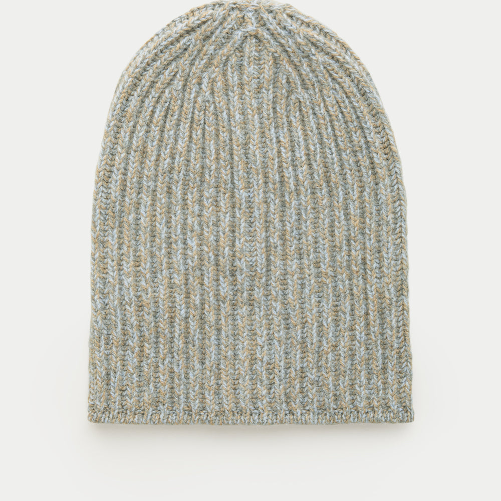 Wide Cuff Baby Alpaca Beanie Nordic Blend