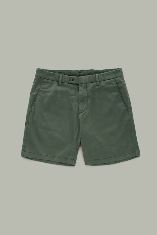 Salvatore Chino Shorts Olive Green