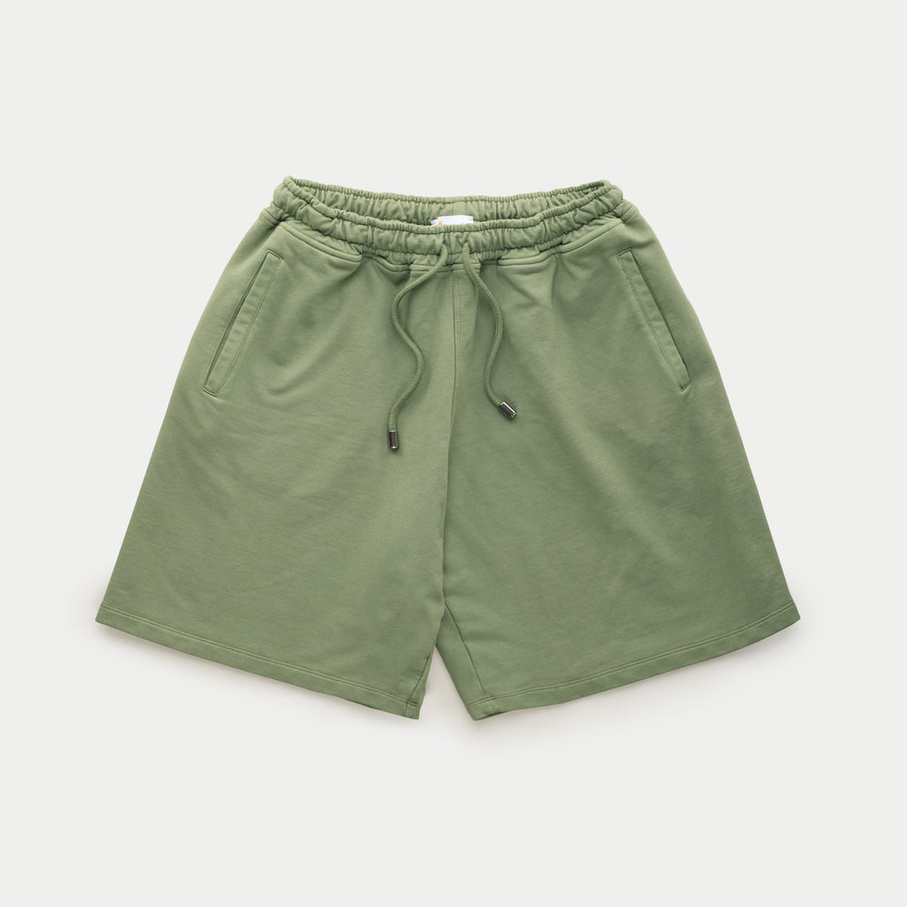 Cotton Modal Sweatshorts Olivine