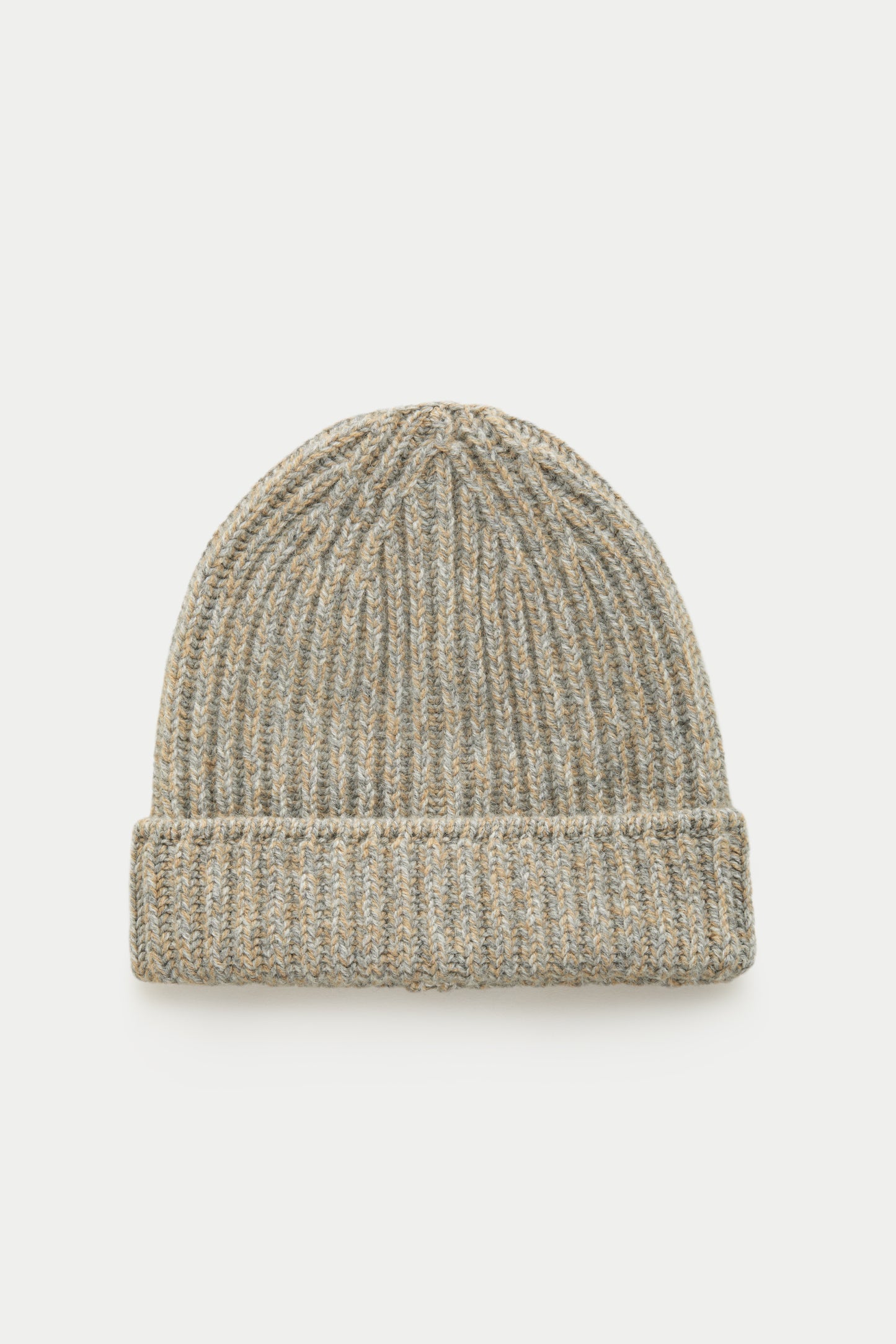 Wide Cuff Baby Alpaca Beanie Pietra