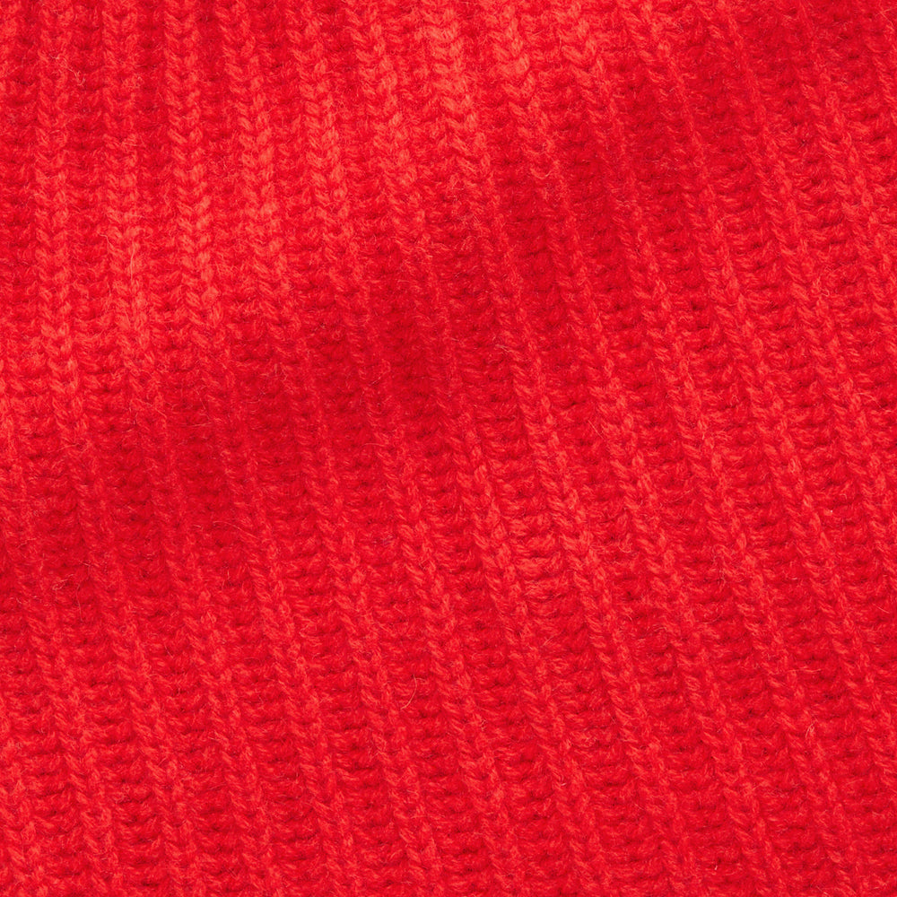 
                  
                    Wide Cuff Cashmere Beanie Pompeian Red
                  
                