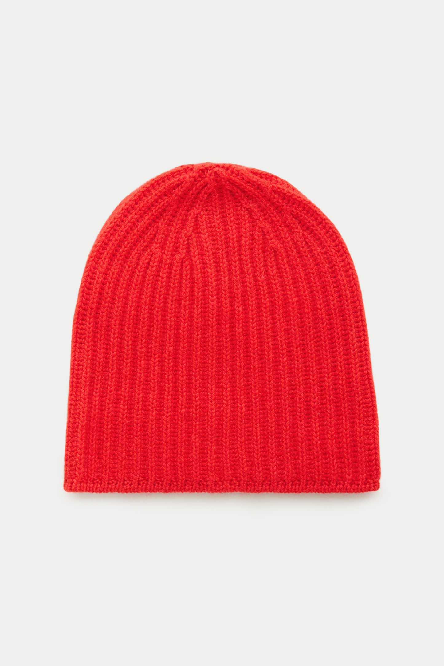 Watch Cap Cashmere Beanie Pompeian Red
