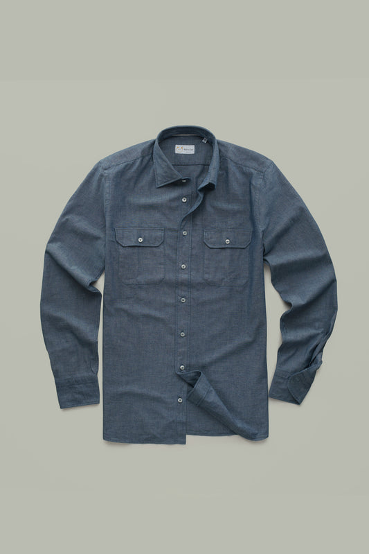 Selvage Chambray Button Up Regular Fit