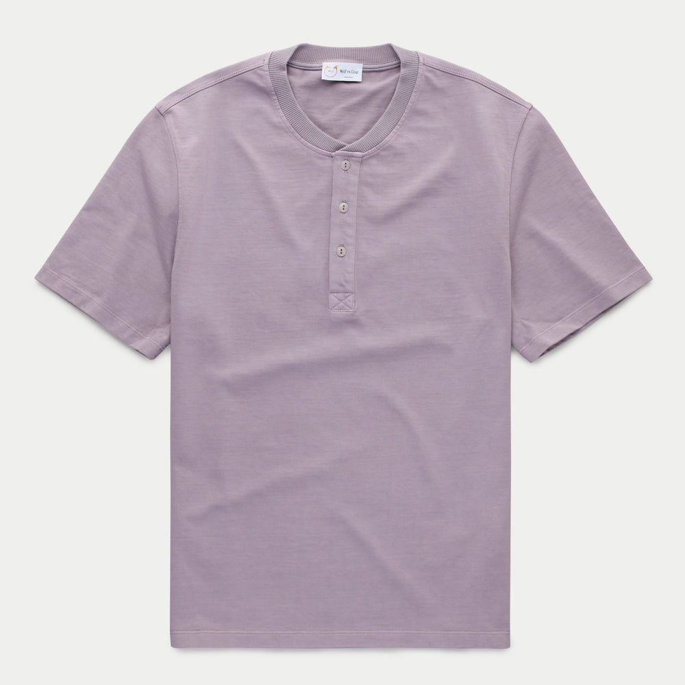 
                  
                    Cotton Short Sleeve Henley Fulvia 4 Color Option
                  
                