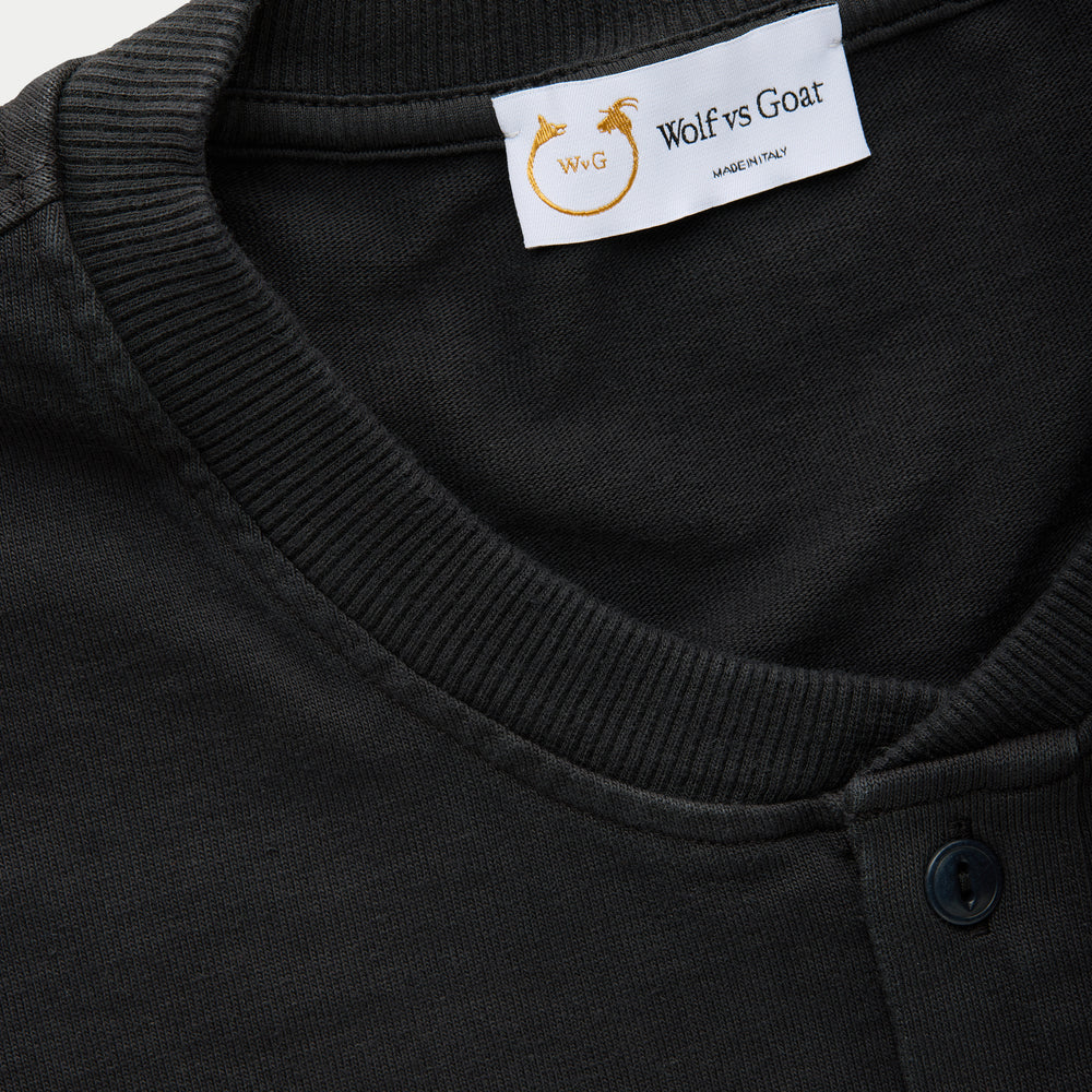 
                  
                    Cotton Short Sleeve Henley Fulvia 4 Color Option
                  
                