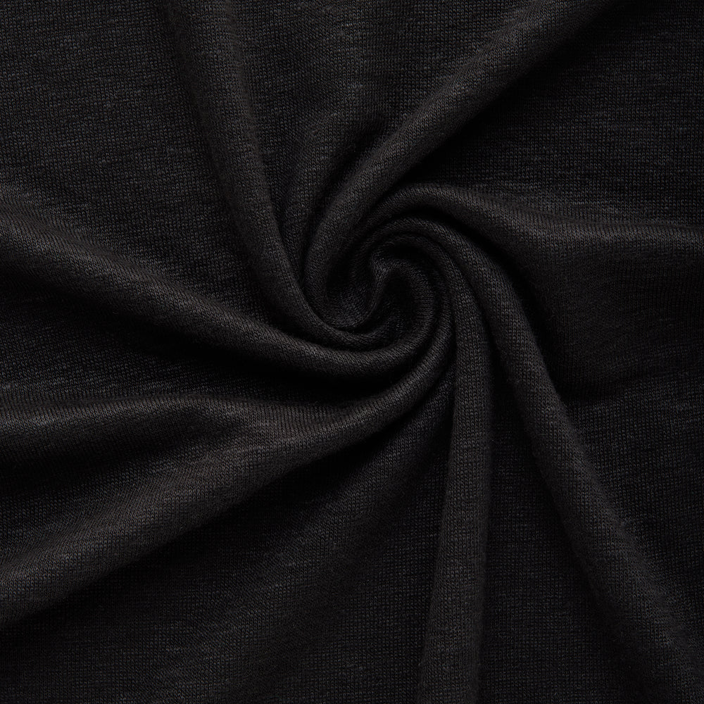 
                  
                    Short Sleeve Linen Crew Neck Tee Black Beauty
                  
                