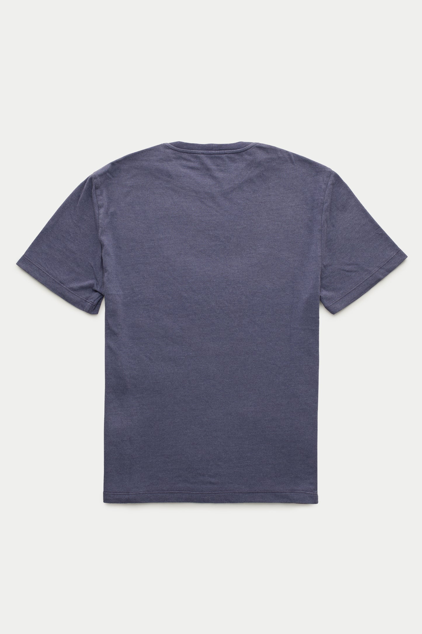 Heavyweight Short Sleeve Bamboo Sorona Jersey Crewneck Baritone Blue