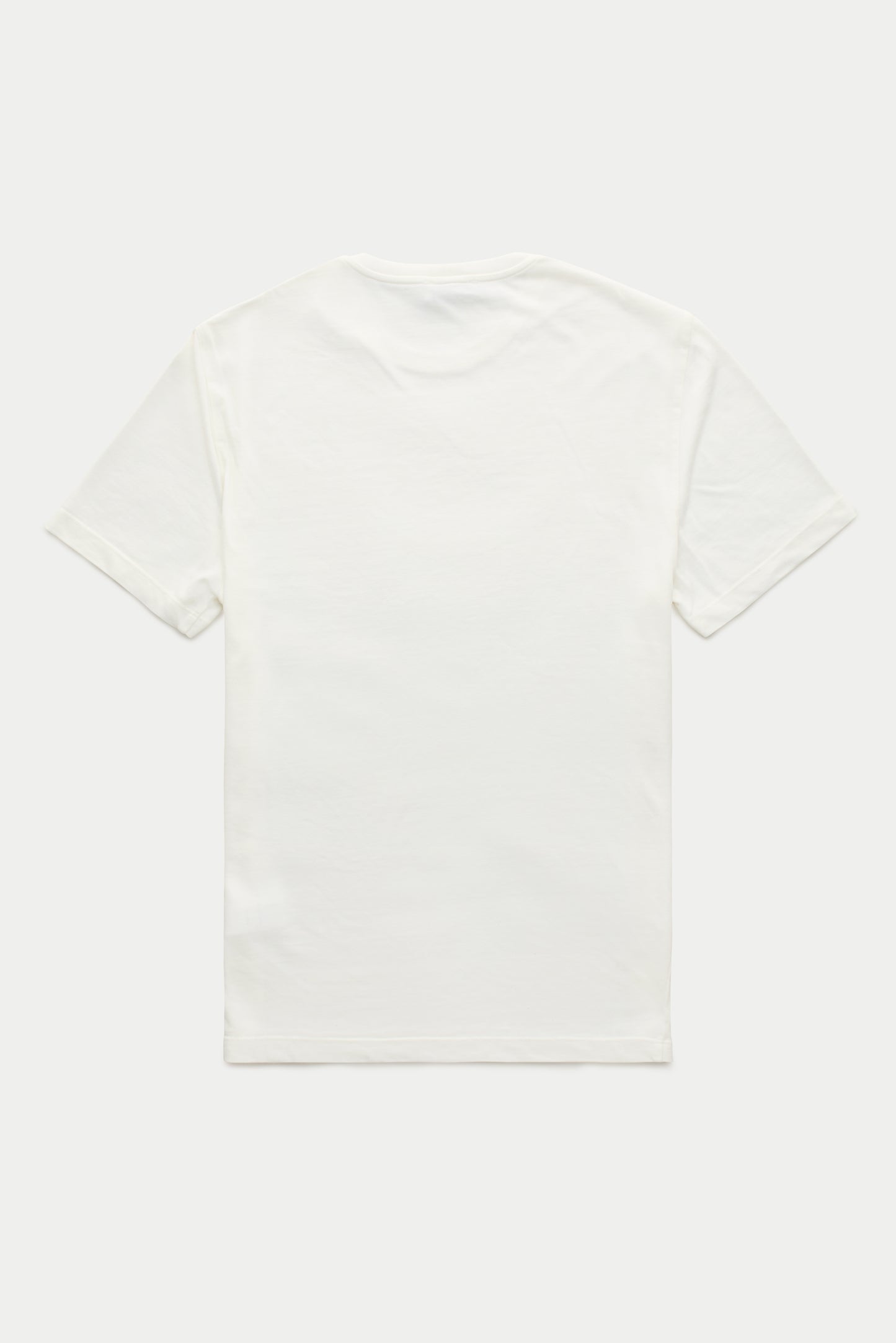 Heavyweight Short Sleeve Bamboo Sorona Jersey Crewneck Cloud Dancer