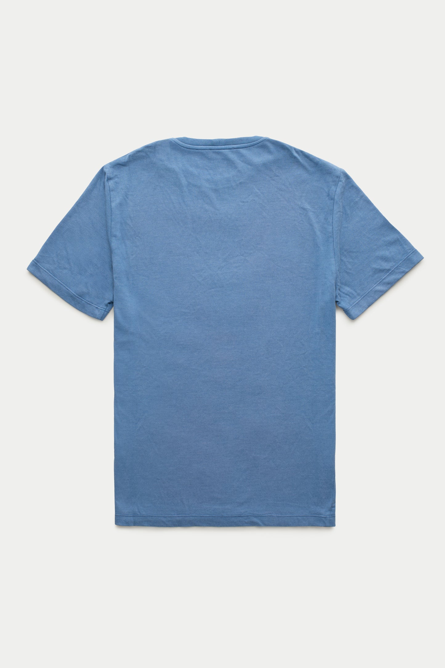 Heavyweight Short Sleeve Bamboo Sorona Jersey Crewneck Moonlight Blue
