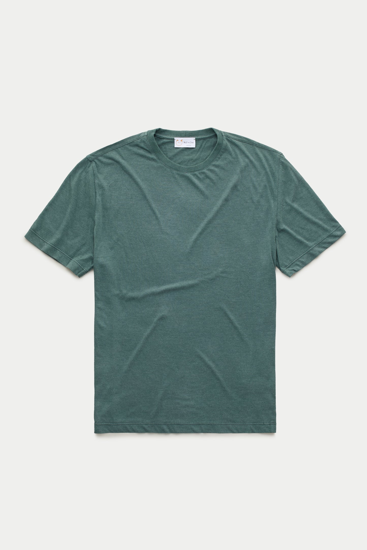 Light Weight Bamboo Sorona Short Sleeve Crew Neck T-Shirt Sycamore