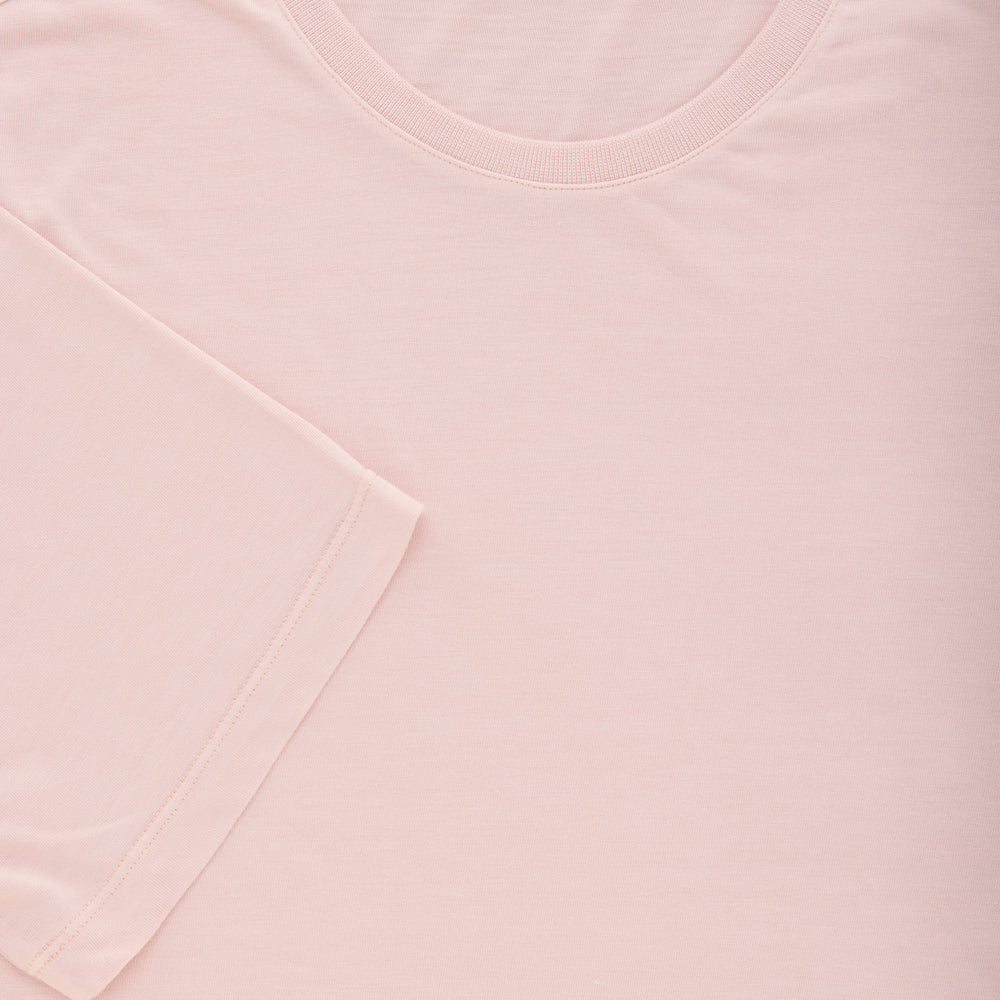 Bamboo Sorona Short Sleeve Crew Neck T-Shirt Lotus