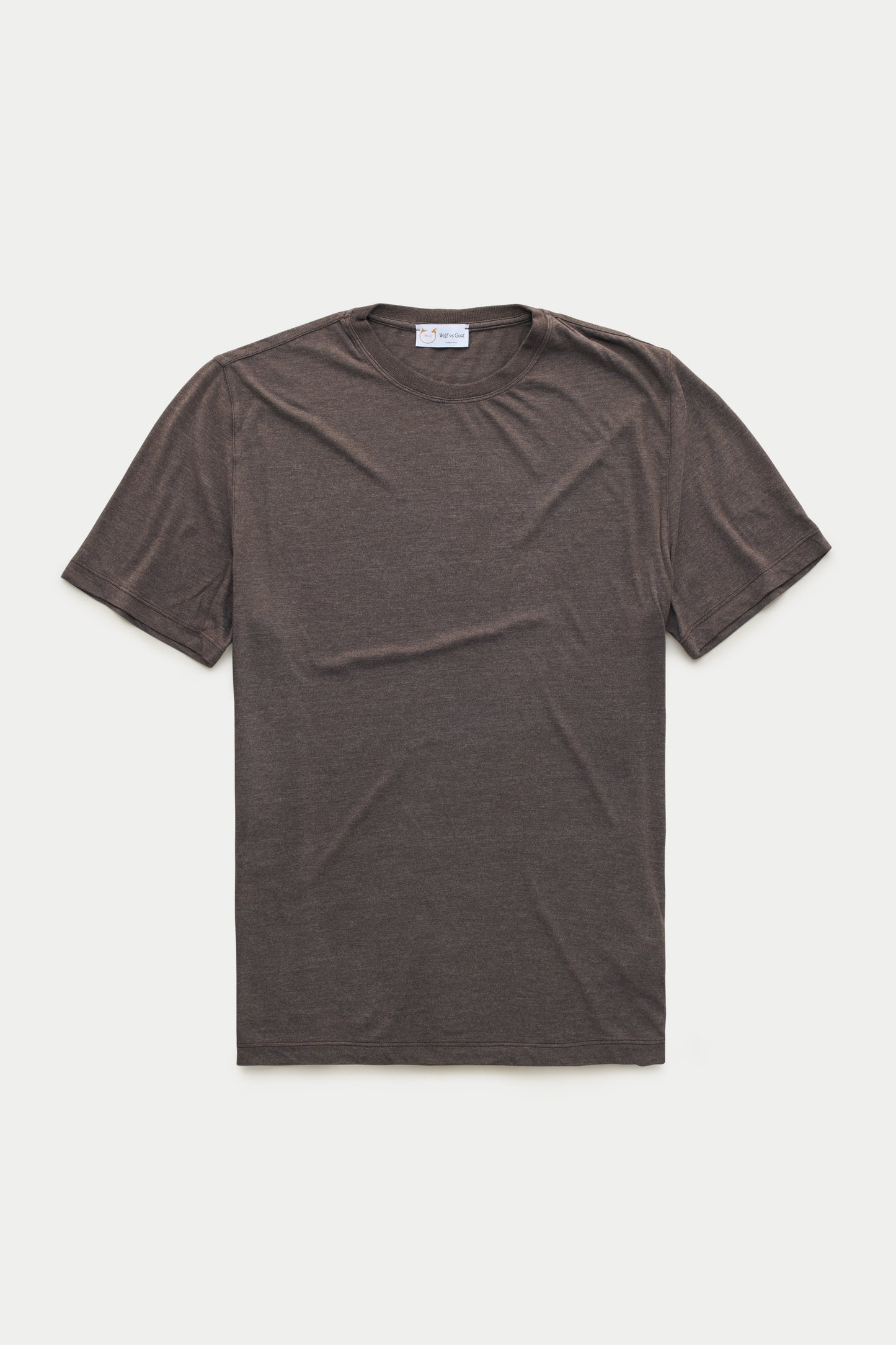 Bamboo Sorona Short Sleeve Crew Neck T-Shirt Ganache