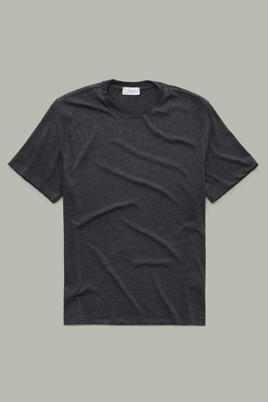 Titus Piccolo 2.0 Short Sleeve Crew Black Beauty Pieced Dyed