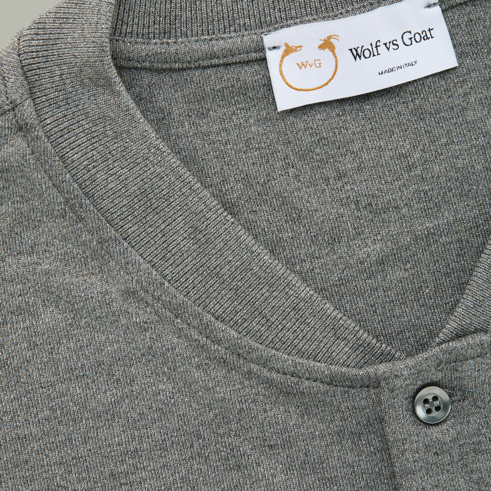 
                  
                    Henley Short Sleeve Bamboo Sorona Interlock Gray
                  
                