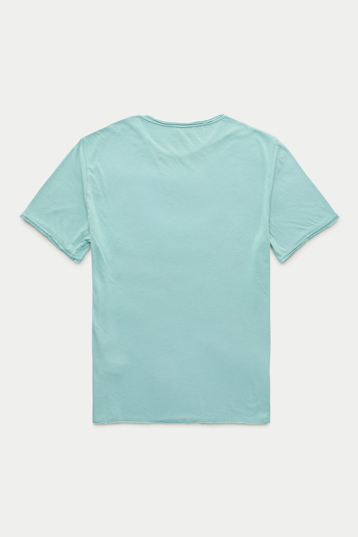 Light Weight Bamboo Sorona Short Sleeve Roll Neck T-Shirt Wasabi