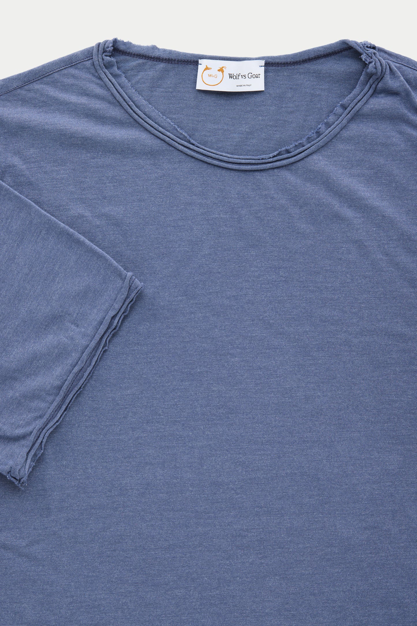 Bamboo Sorona Short Sleeve Roll Neck T-Shirt Costal Fjord