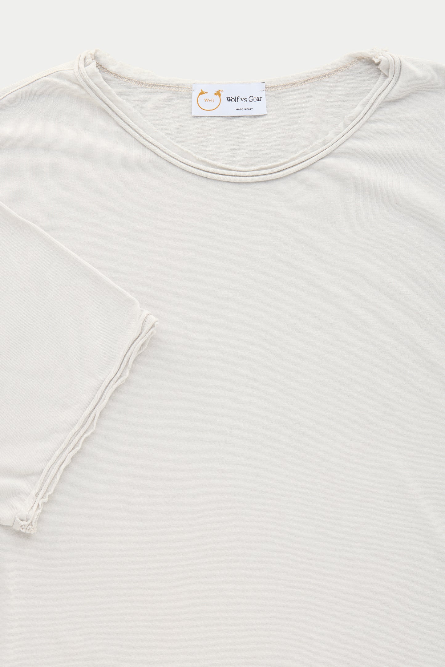 Bamboo Sorona Short Sleeve Roll Neck T-Shirt Lunar Rock