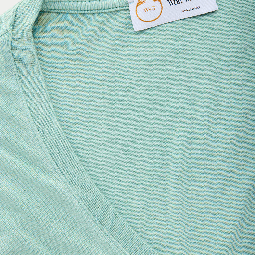 
                  
                    Shaggy Scoop Neck Tee Aquifer
                  
                