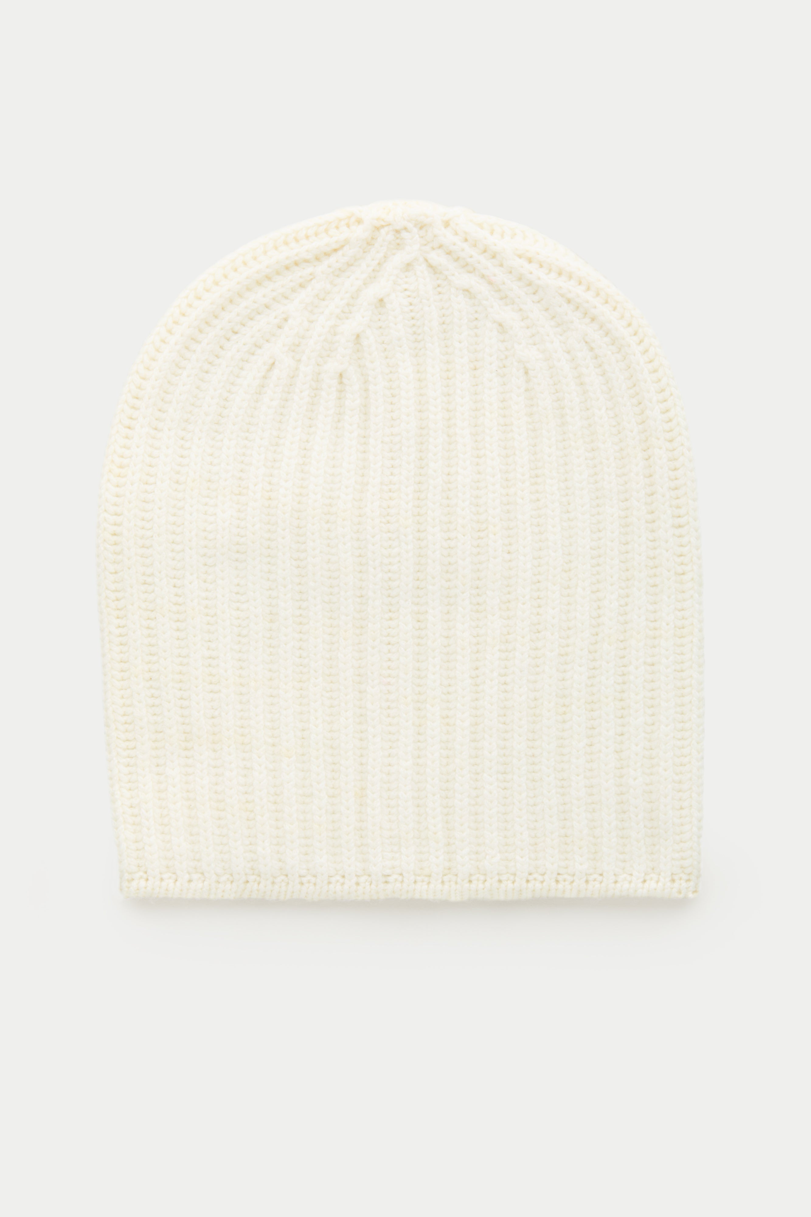 Watch Cap Cashmere Beanie in Snow White | WvG