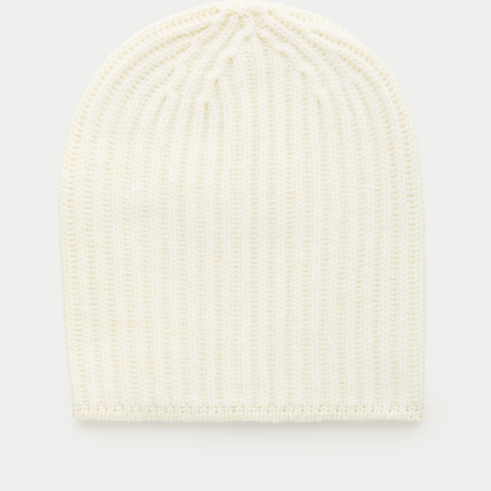 Watch Cap Cashmere Beanie Snow White
